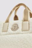  Túi Nữ Moncler Caradoc Mini Tote Bag 'Beige' 