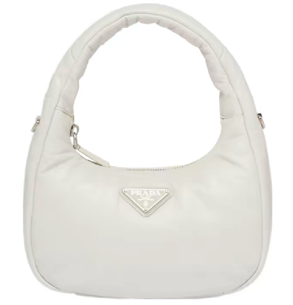  Túi Nữ Prada Mini Padded Soft Bag 'White' 