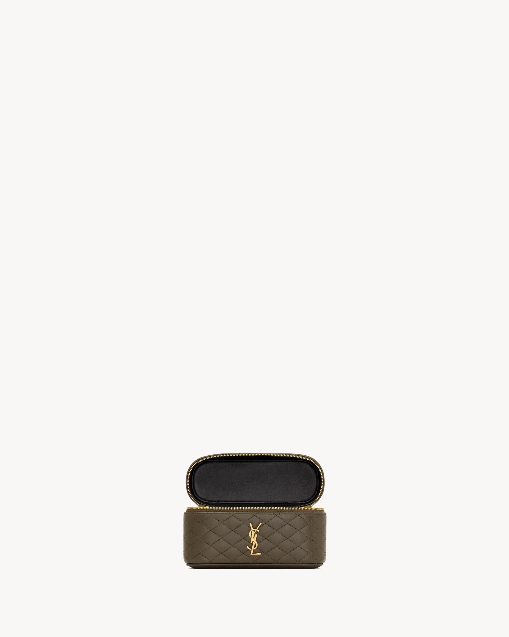  Túi Nữ Saint Laurent Gaby Vanity Bag 'Light Musk' 