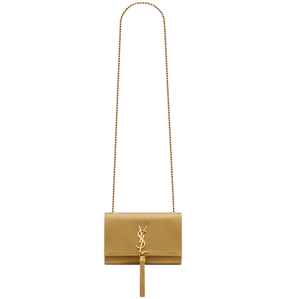  Túi Nữ Saint Laurent Kate Small Tassel Bag In Satin 'Gold Dust' 