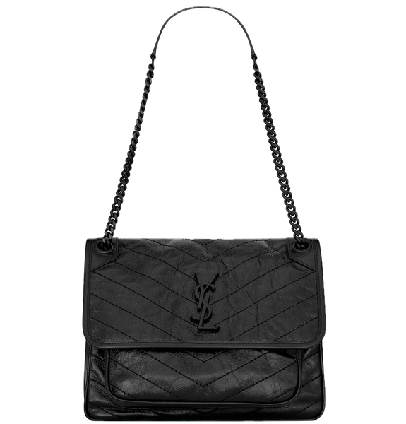  Túi Nữ Saint Laurent Niki Medium In Leather 'Black' 