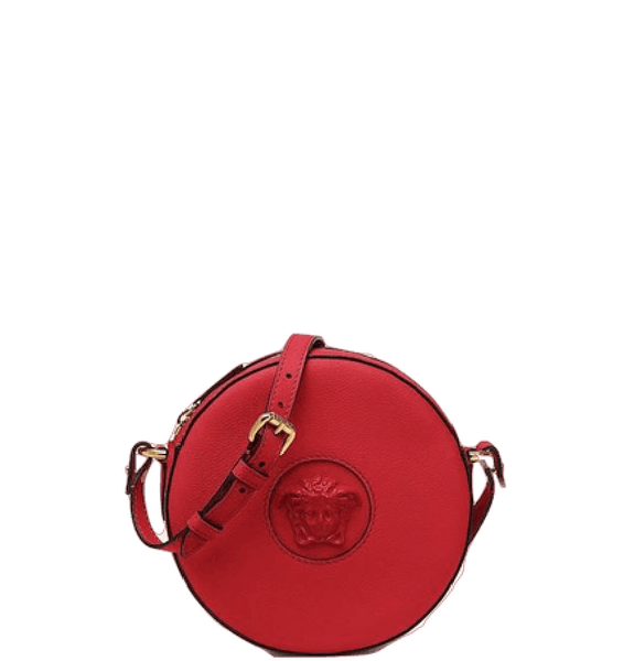  Túi Nữ Versace La Medusa Round Camera 'Red' 