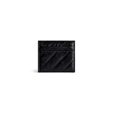  Ví Balenciaga Crush Flap Coin Card Holder 'Black' 