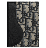  Ví Dior Saddle Vertical Bifold Card Holder 'Beige' 