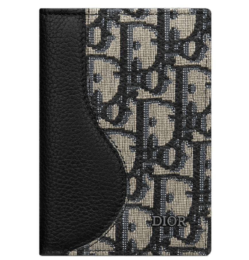  Ví Dior Saddle Vertical Bifold Card Holder 'Beige' 