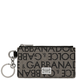  Ví Dolce & Gabbana Jacquard Card Holder 'Multicolor' 