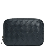 Ví Nam Bottega Veneta Intrecciato Small Zipped Organizing Pouch 'Shadow' 