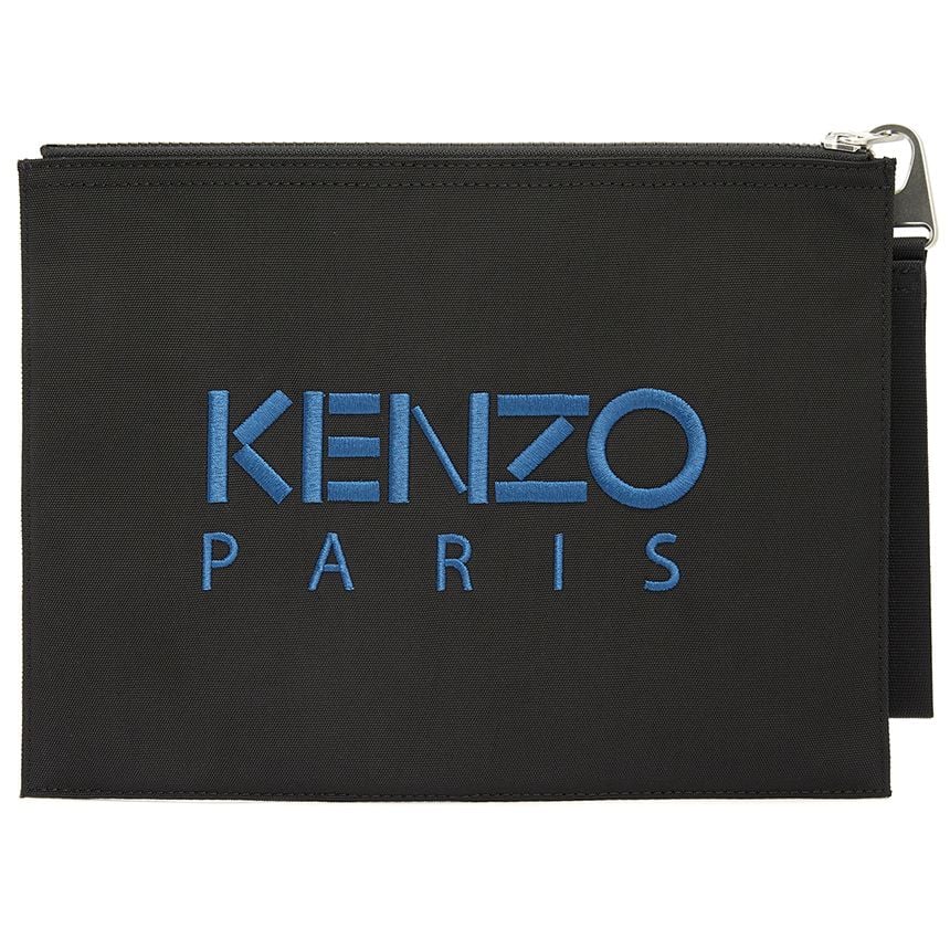  Ví Nam Kenzo Tiger Large Common Clutch 'Black' 