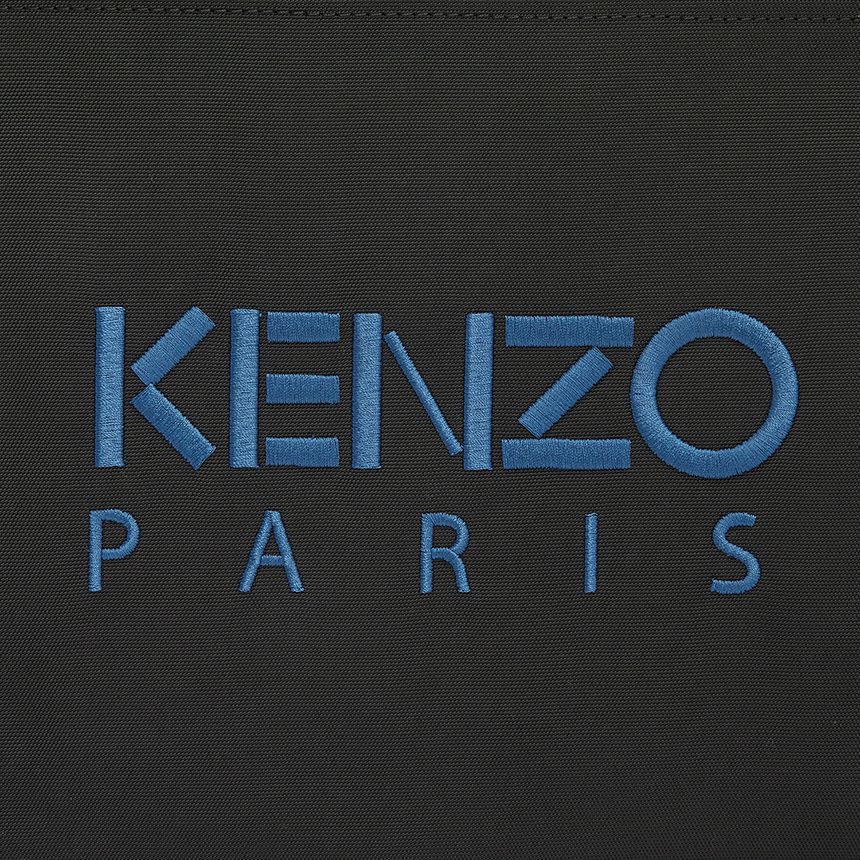  Ví Nam Kenzo Tiger Large Common Clutch 'Black' 