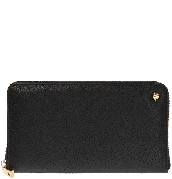  Ví Nam Versace New Wallets Long Zipper Wallet 'Black' 