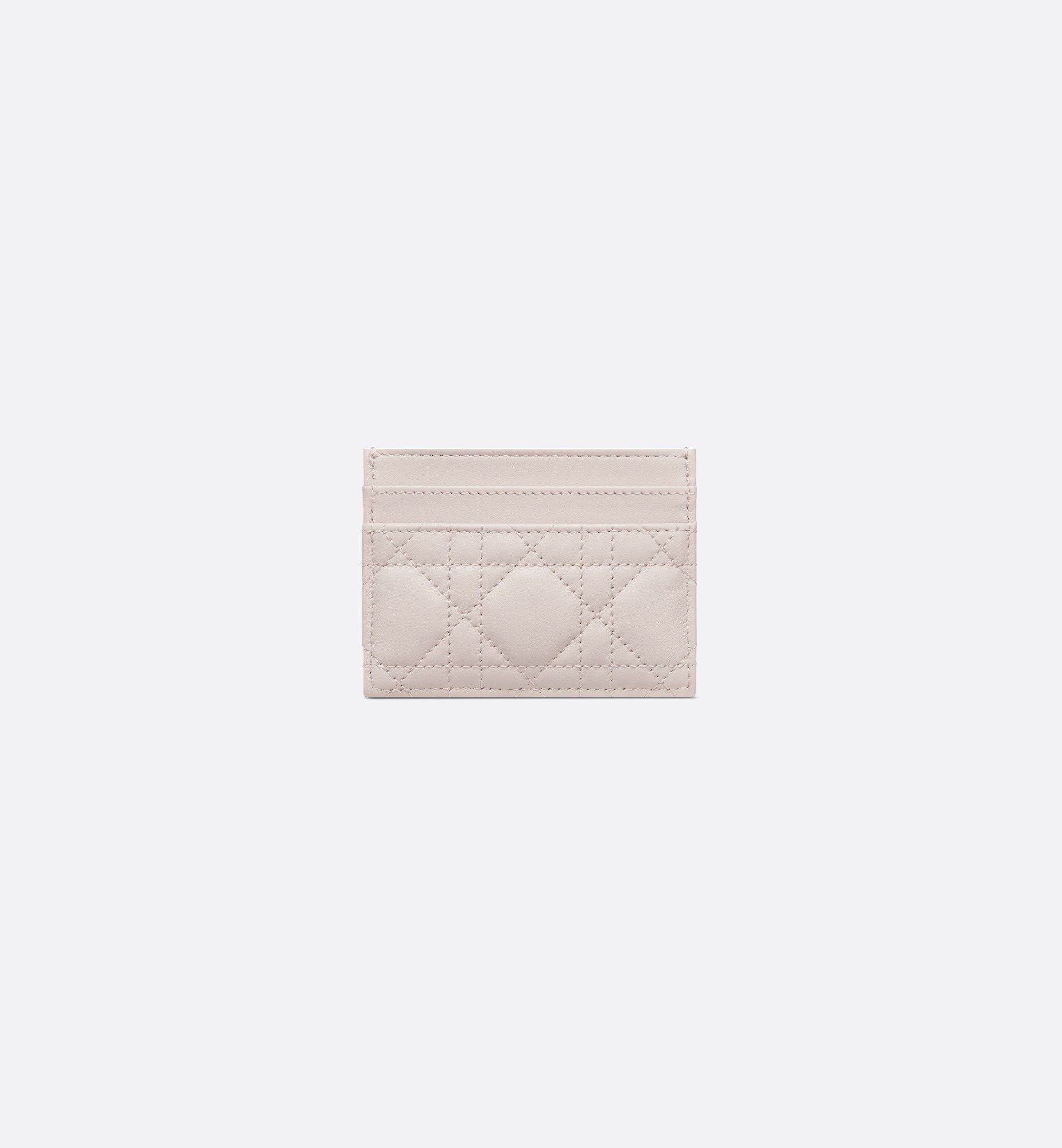  Ví Nữ Dior Jolie Freesia Card Holder 'Linen Beige' 