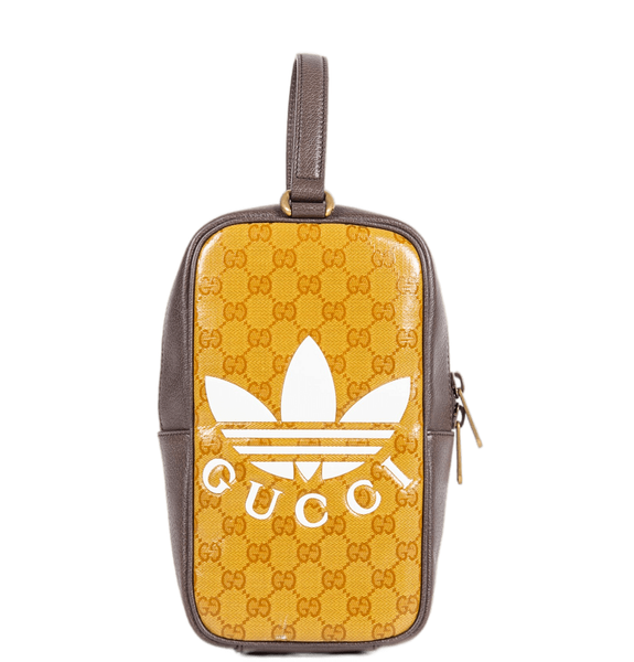  Túi Nam Gucci x Adidas Mini Top Handle Bag 'Yellow' 