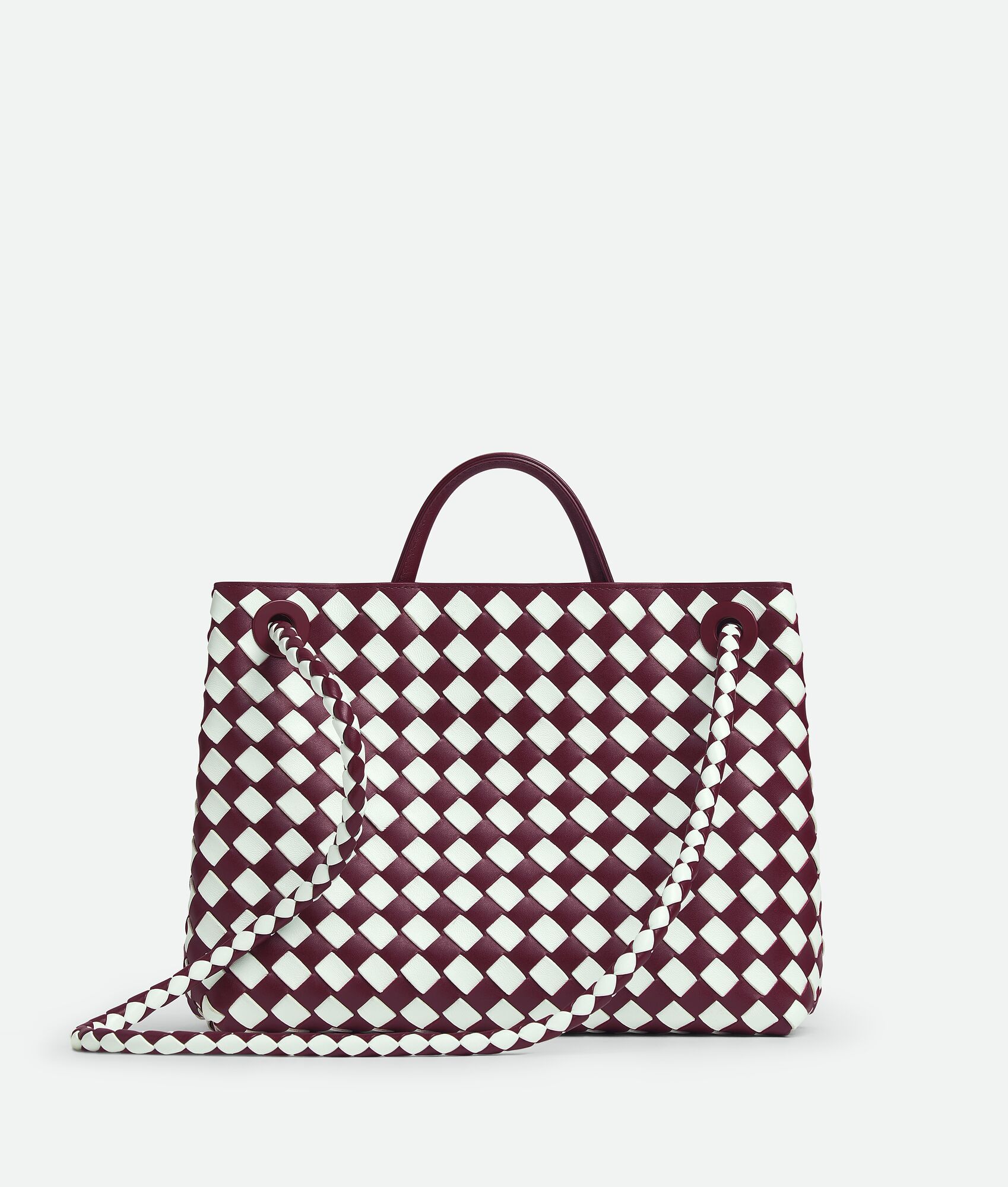  Túi Nữ Bottega Veneta Medium Andiamo 'Barolo Glacier' 