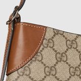  Túi Nữ Gucci GG Emblem Super Mini Shoulder Bag 'Beige' 