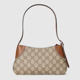  Túi Nữ Gucci GG Emblem Super Mini Shoulder Bag 'Beige' 