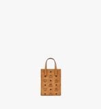  Túi Nữ MCM X-Mini Aren Tote Bag In Visetos Nappa 'Cognac' 