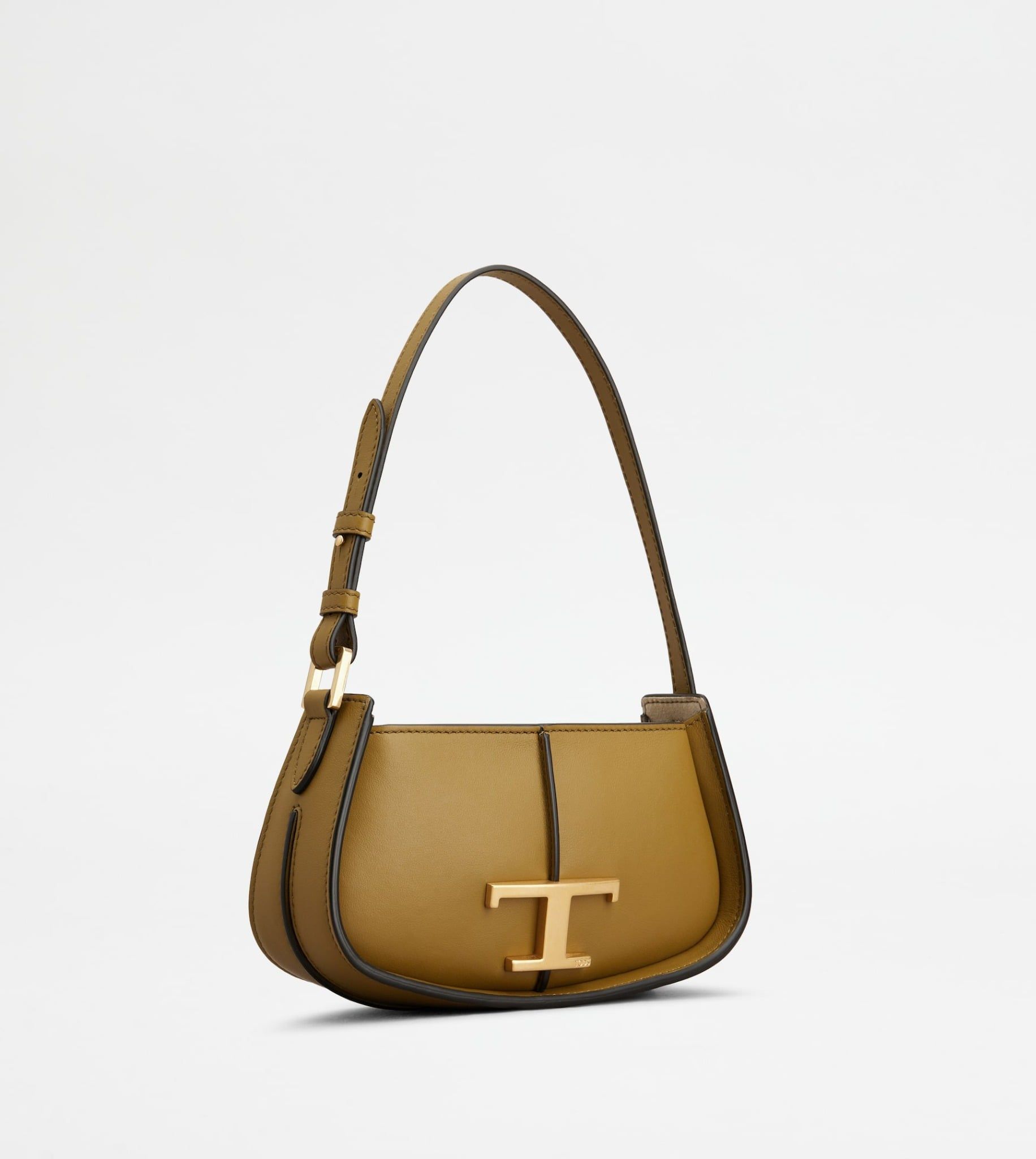  Túi Nữ Tod's T Timeless Shoulder Bag Leather Micro 'Green' 