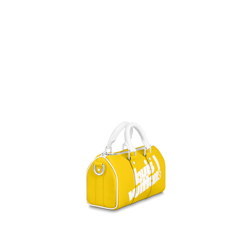  Túi Nam Louis Vuitton Keepall XS 'Yellow Leather' 