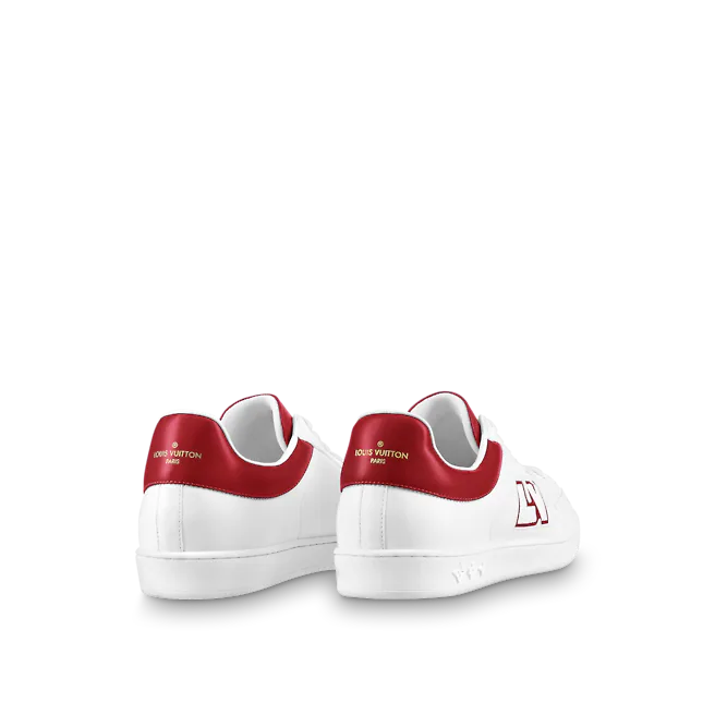  Giày Nam Louis Vuitton Luxembourg Trainers 'Red' 