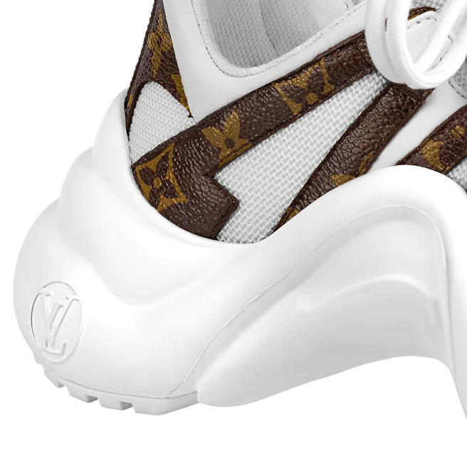  Giày Nữ Louis Vuitton Lv Archlight Trainers 'White Patent' 