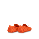  Giày Nam Louis Vuitton Driver Moccasins 'Orange' 