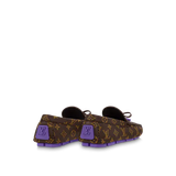  Giày Nam Louis Vuitton Lv Driver Moccasin Ebony 'Beige' 