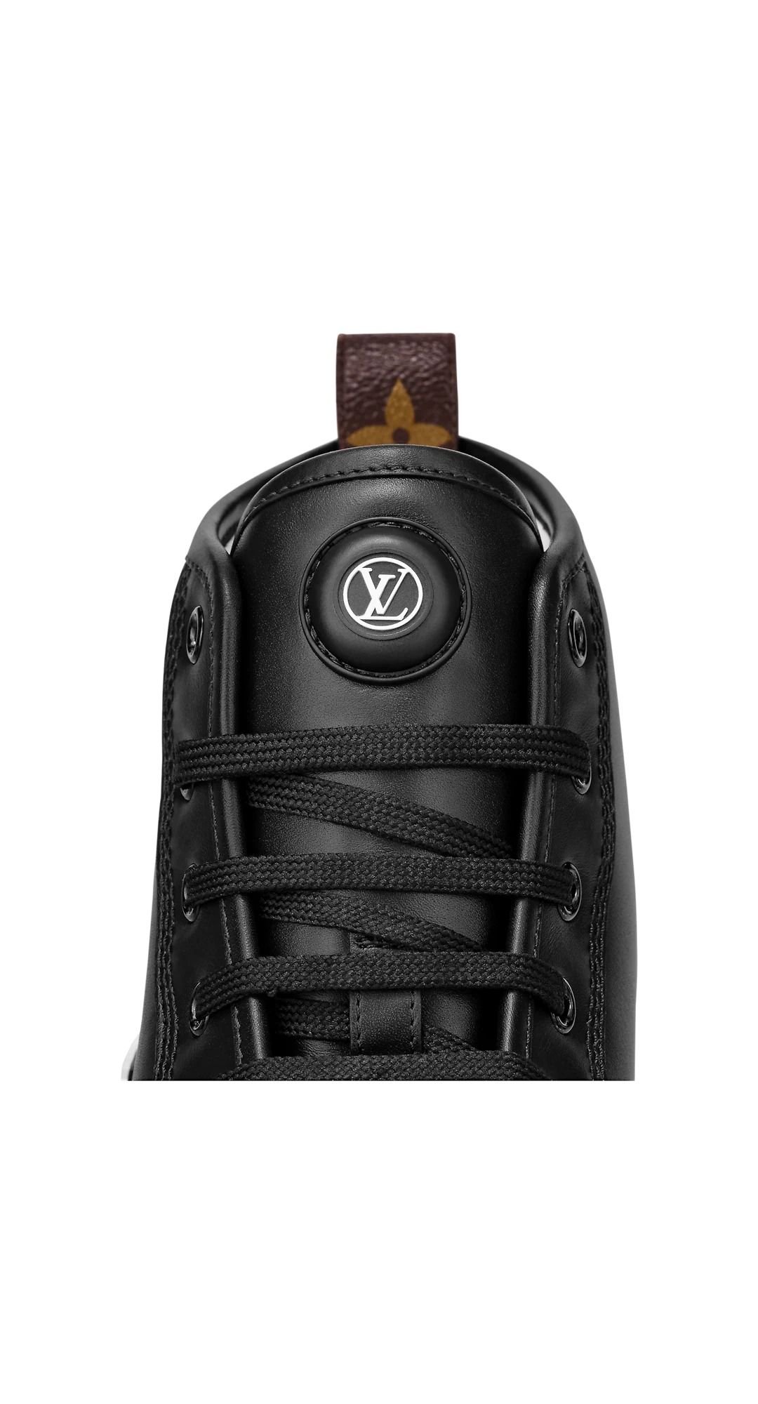 Giày Nữ Louis Vuitton LV Squad Trainer Boots 'Black' 1AADSO – LUXITY