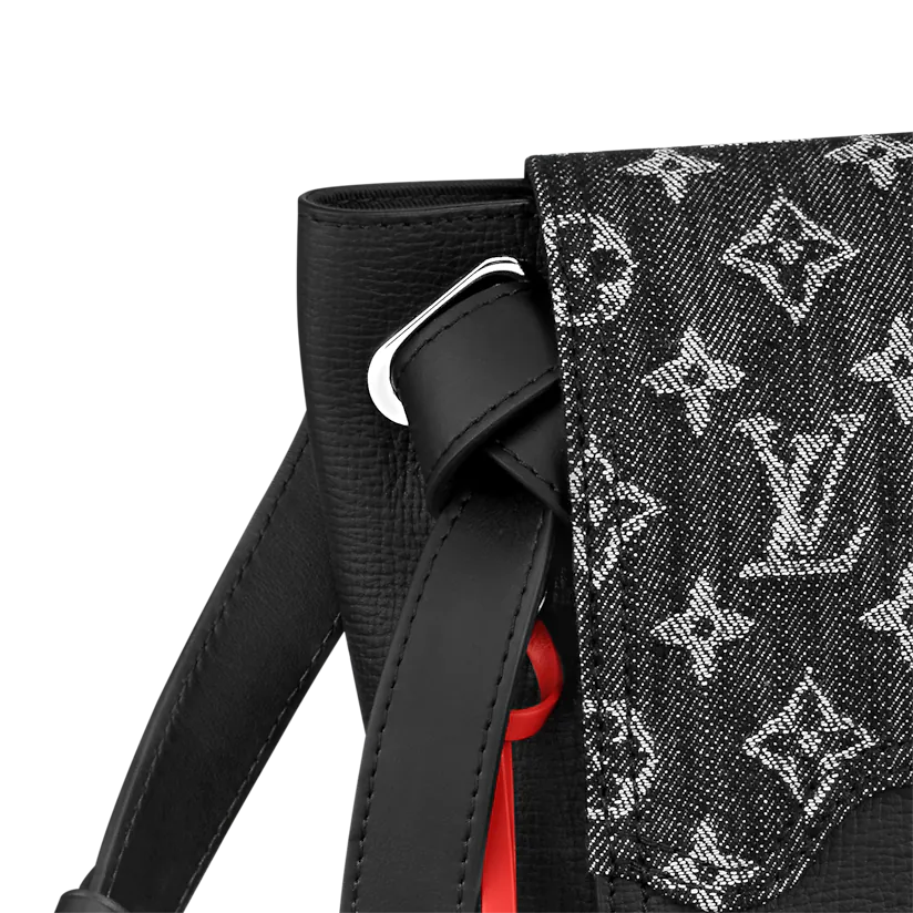  Túi Nam Louis Vuitton Besace Tokyo 'Black Monogram Denim' 