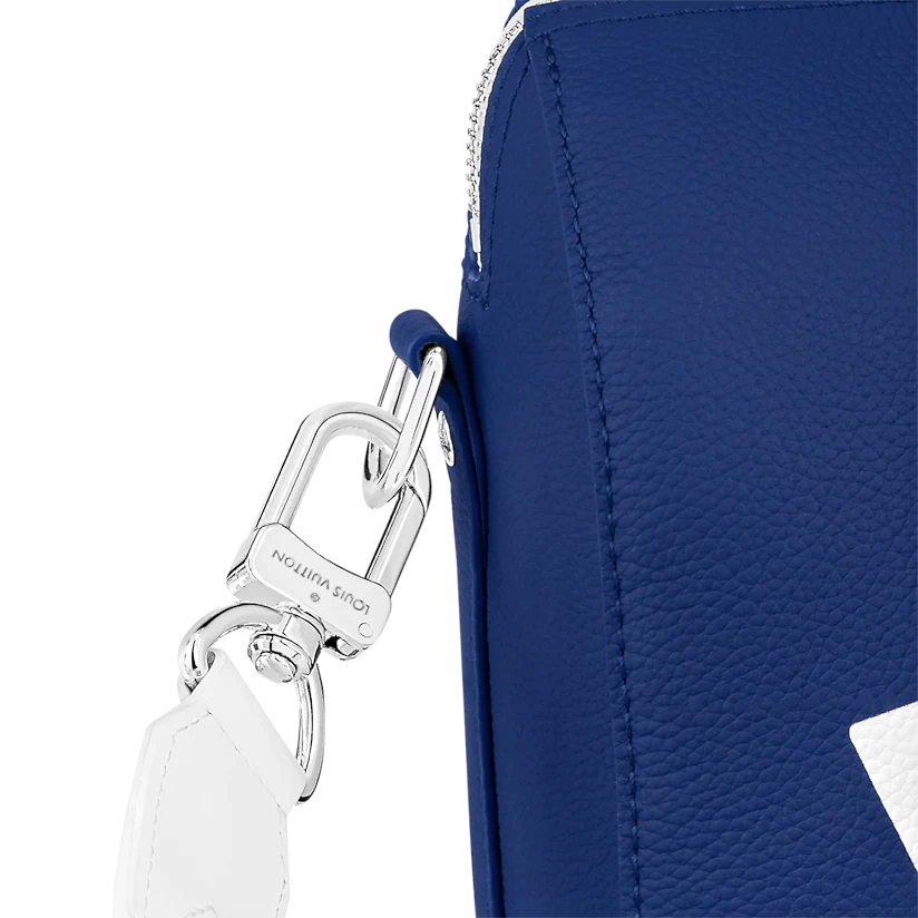  Túi Nam Louis Vuitton Nam City Keepall 'Blue Leather' 