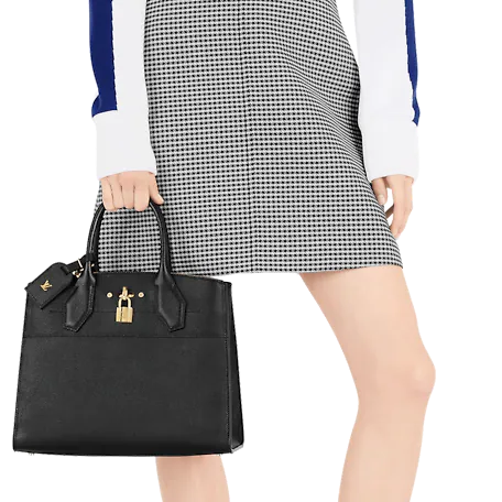  Túi Nữ Louis Vuitton City Steamer MM 'Noir Black' 