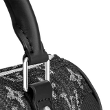  Túi Nam Louis Vuitton Keepall XS 'Black Monogram Denim' 