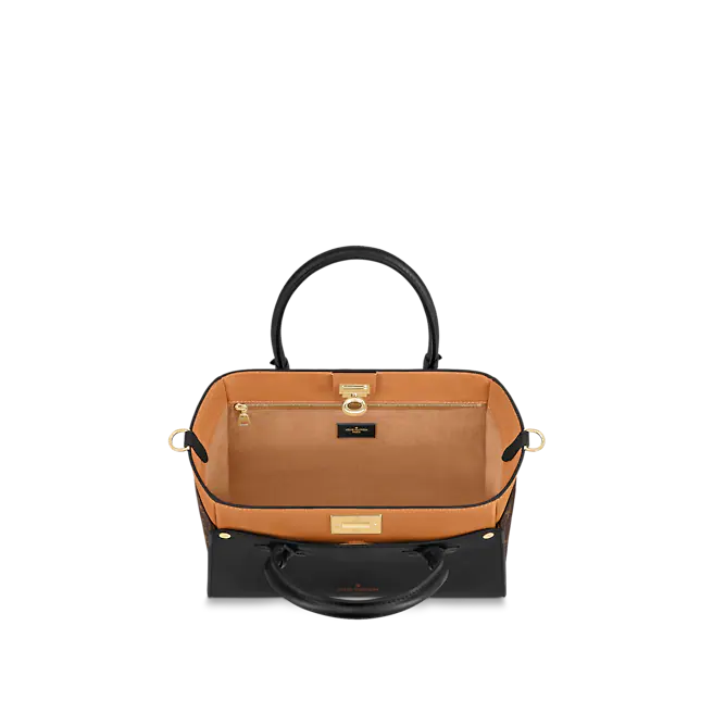  Túi Nữ Louis Vuitton On My Side Tote 'Black Orange' 