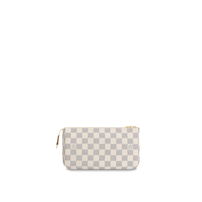 Túi Nữ Louis Vuitton Pochette-Accessoires Damier Azur 'White' N41207 –  LUXITY
