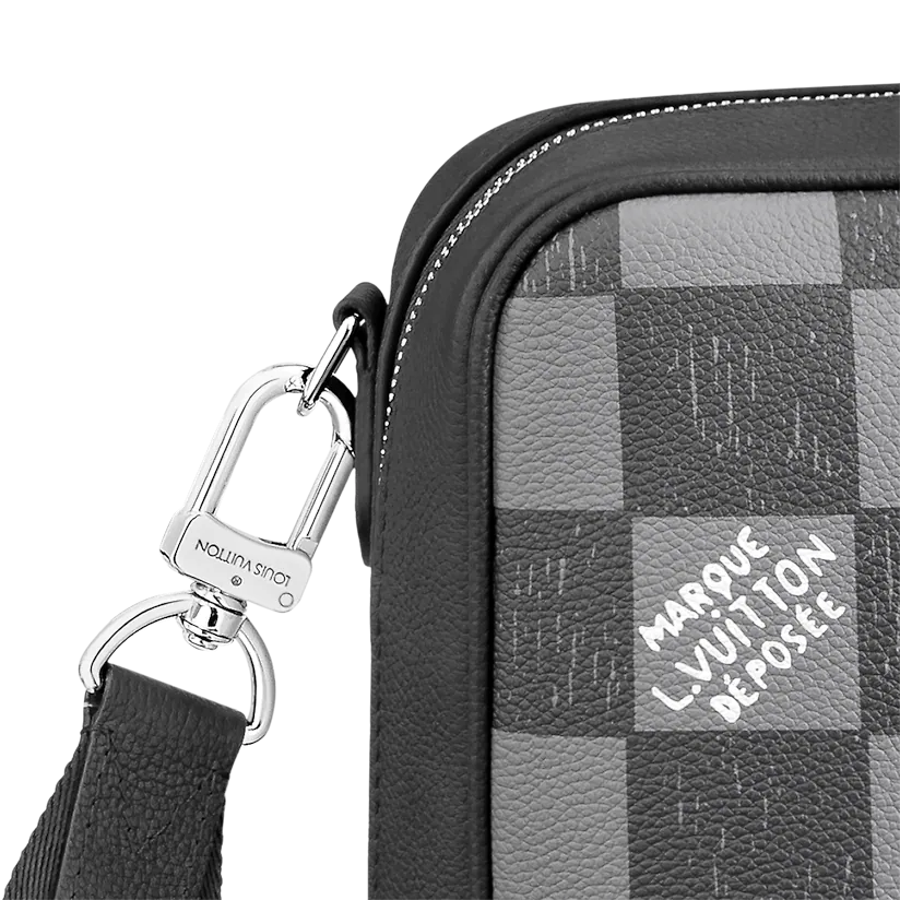  Túi Nam Louis Vuitton Sirius Briefcase Damier 'Graphite' 