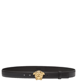  Thắt Lưng Nam Versace La Medusa Logo Belt 'Gold Black' 