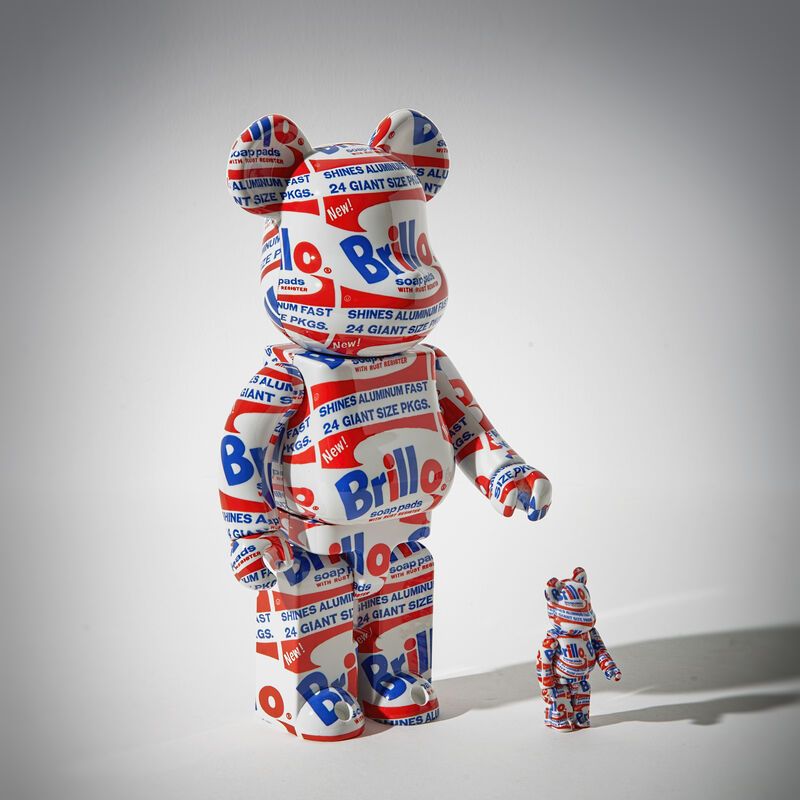 ミリタリー Bearbrick ANDY WARHOL Brillo 2022 1000% The Be@rbrick Andy Warhol “Brillo” 1000% in mint condition