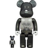  Mô Hình Bearbrick 2G Black Chrome 