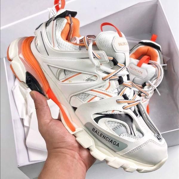 Giày Balenciaga Track 2 Sneakers OrangeBlackGrey  Shopee Việt Nam