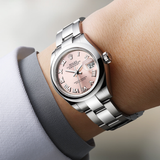  Đồng Hồ Nữ Rolex Oyster Perpetual 28 'Pink Silver' 