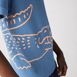  Áo Lacoste Cotton Piqué Polo Shirt 'Blue' 