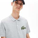  Áo Lacoste Cotton Piqué Polo Shirt 'Grey' 
