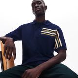  Áo Lacoste Cotton Pique Polo Shirt 'Navy' 