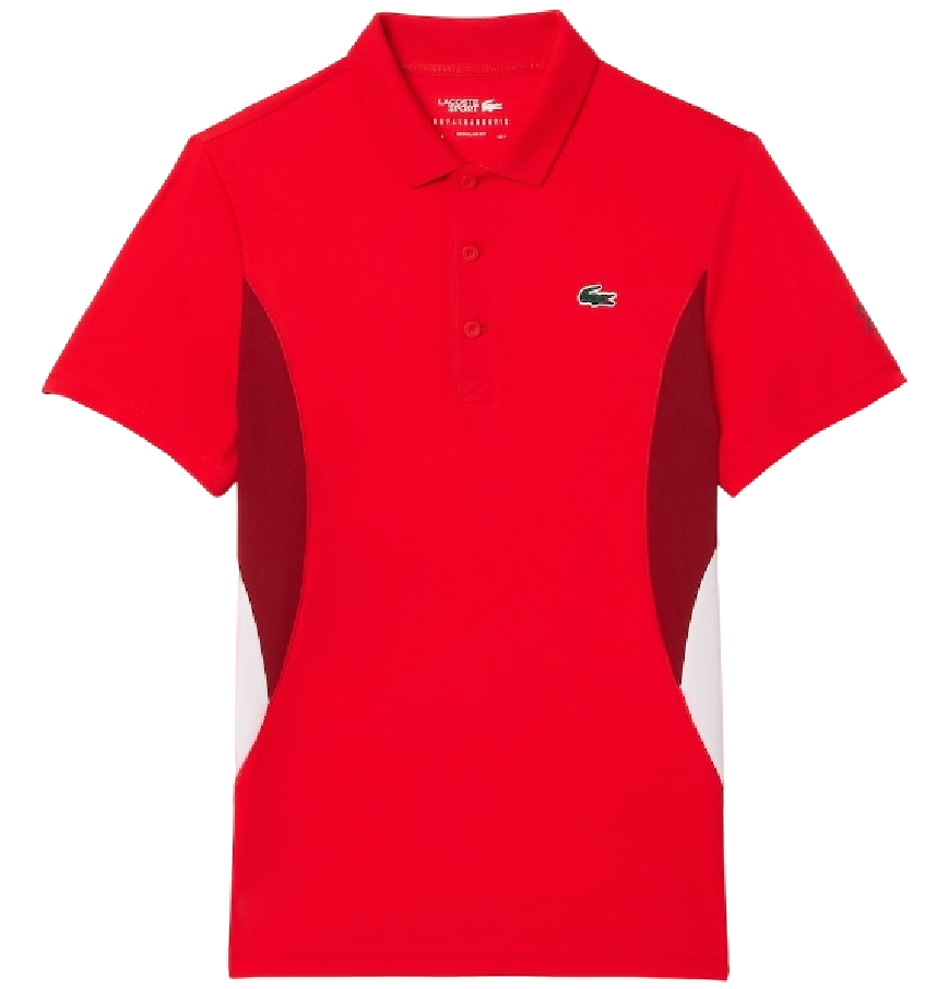  Áo Lacoste Tennis x Novak Djokovic 'Red' 