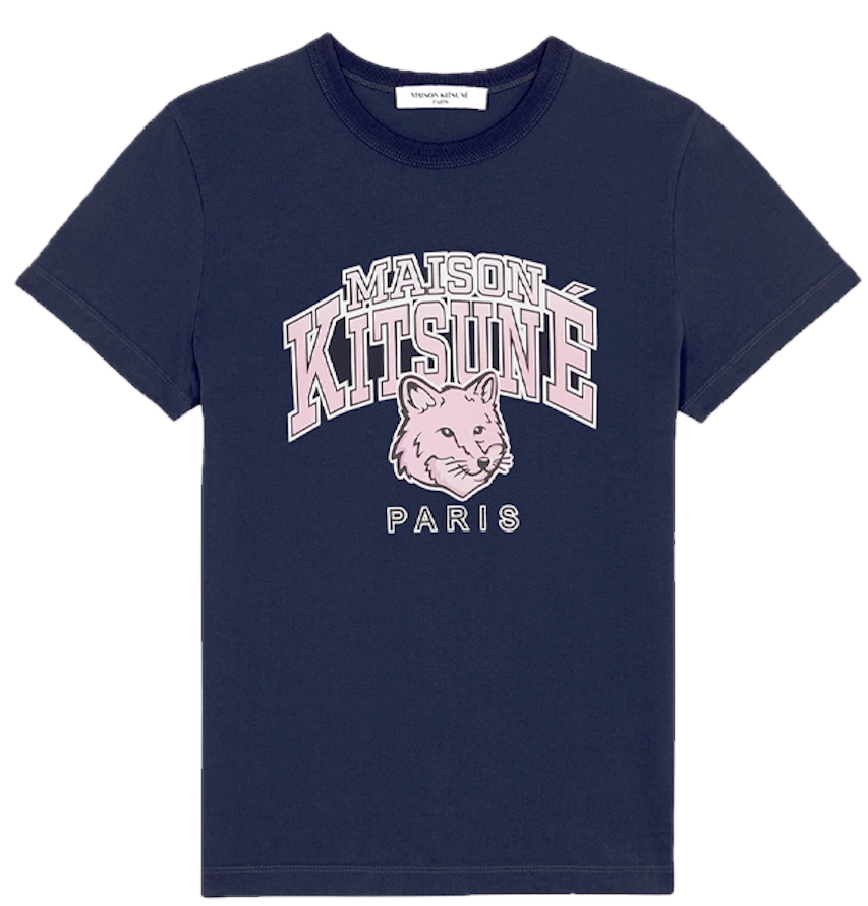  Áo Maison Kitsune Campus Fox 'Navy' 