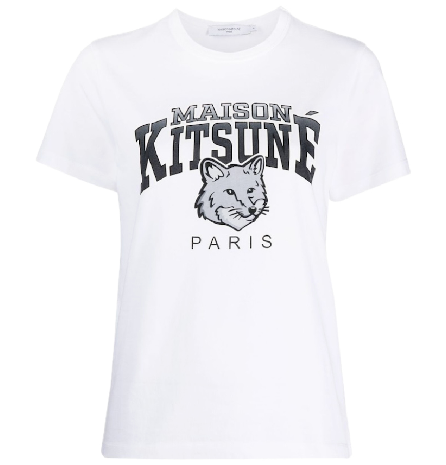  Áo Maison Kitsune Campus Fox 'White' 
