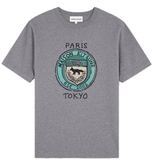  Áo Maison Kitsune City Coins 'Grey' 
