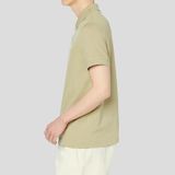  Áo Nam Lacoste Cotton Piqué Shirt 'Beige' 