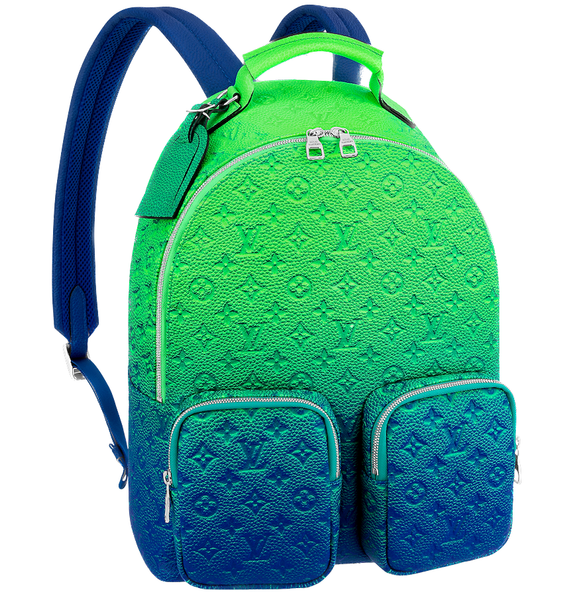  Balo Nam Louis Vuitton Multipocket 'Blue Green' 