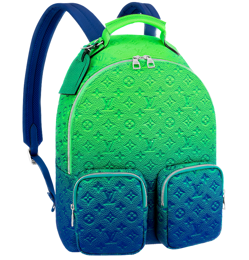  Balo Nam Louis Vuitton Multipocket 'Blue Green' 