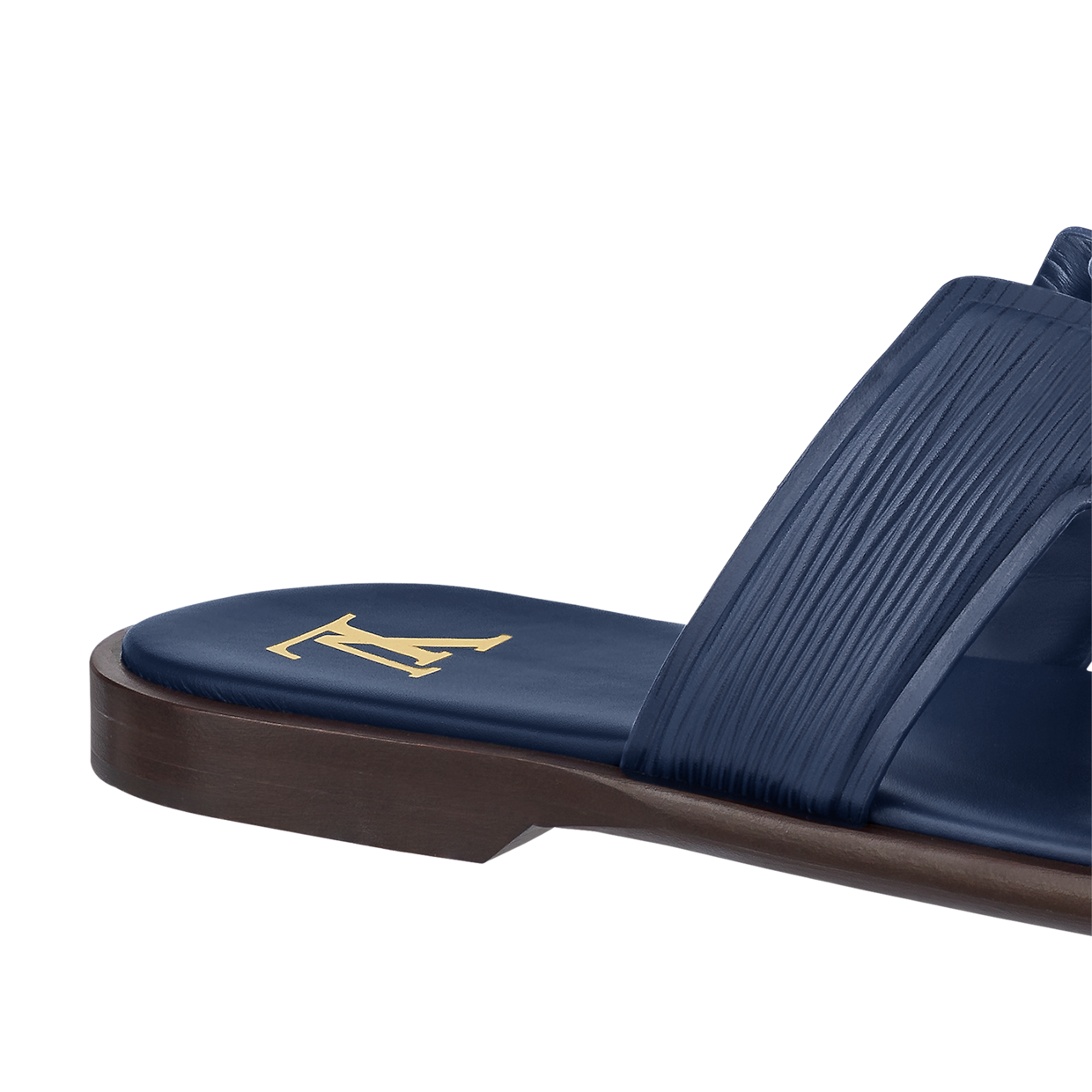 Lv Oasis Mule Louis Vuitton Slides Blue LV Oasis Mule Luxury Shoes